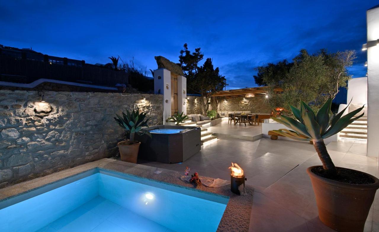 Villa Mykonos Heaven - Sea View & Outdoor Hot Tub