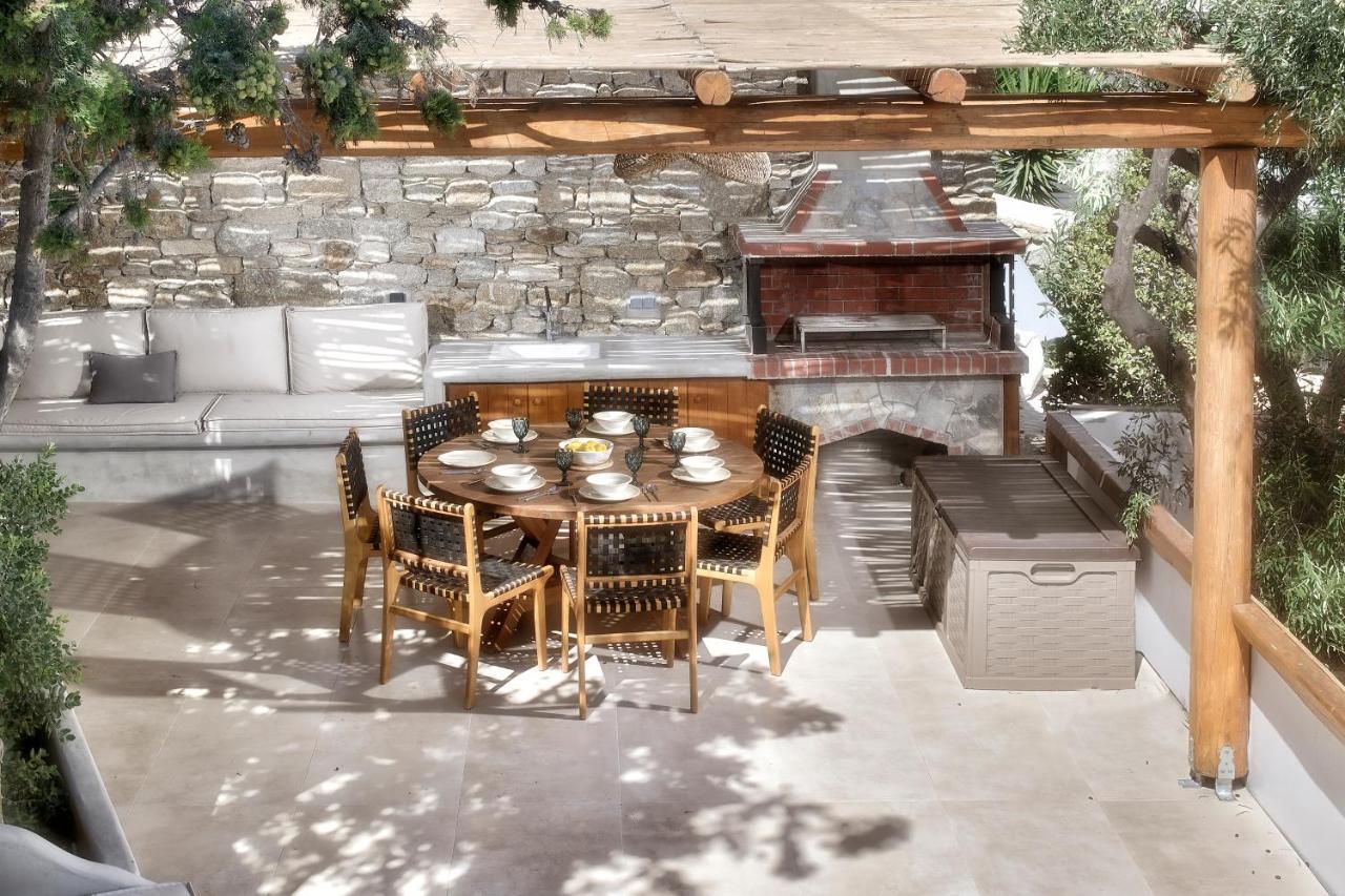 Mykonos Heaven - Sea View & Outdoor Hot Tub Villa