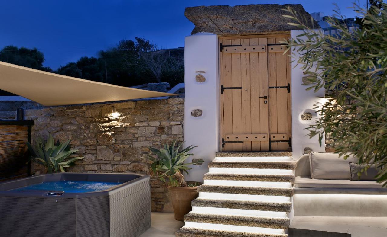 Mykonos Heaven - Sea View & Outdoor Hot Tub Villa Mykonos Town