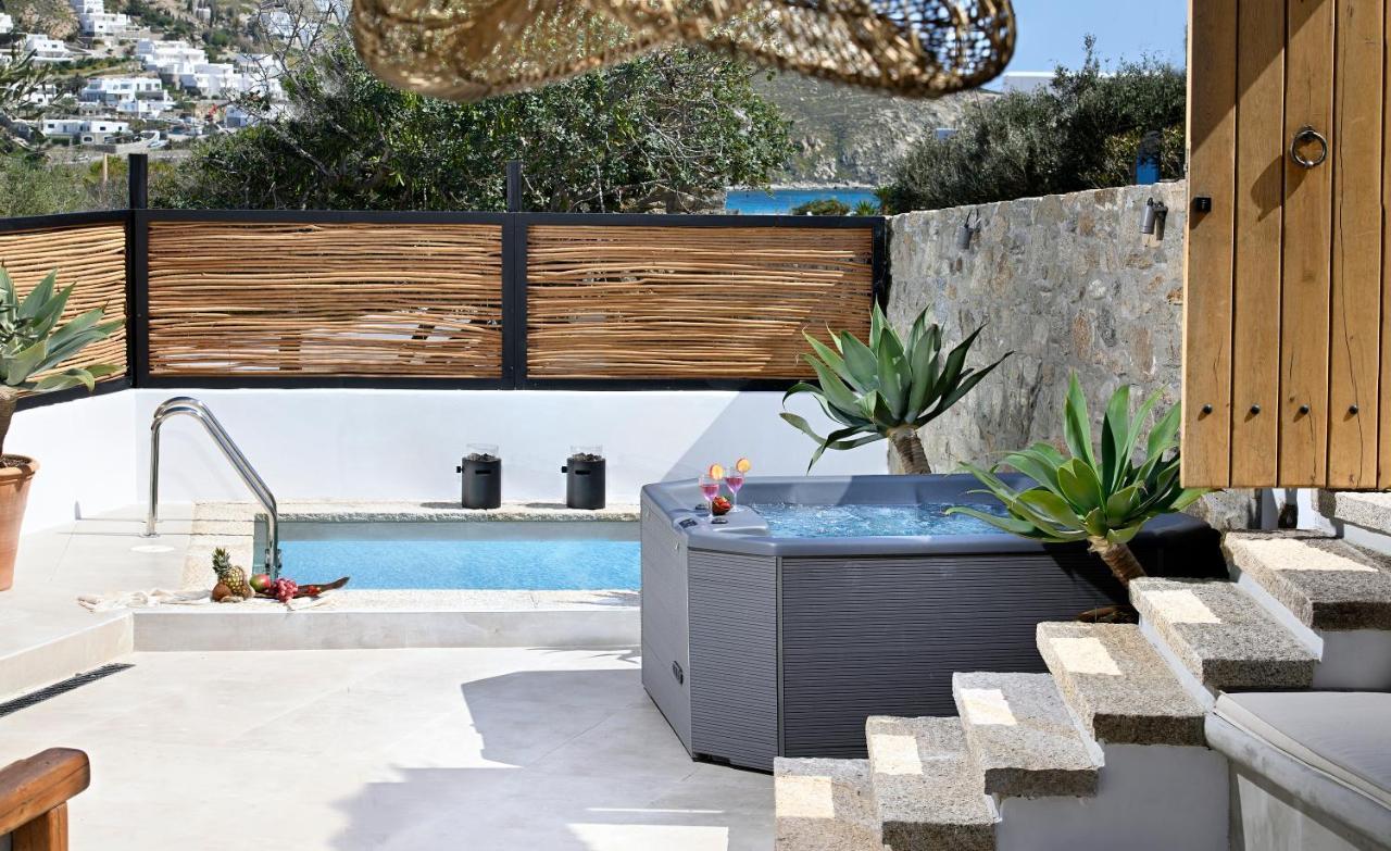 Mykonos Heaven - Sea View & Outdoor Hot Tub Villa Mykonos Town
